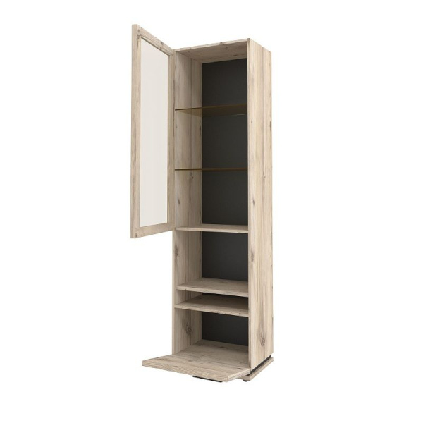 Шкаф для посуды Nature 13 Гаскон Пайн-Черный Шкаф для посуды Nature 13 Гаскон Пайн-Черный