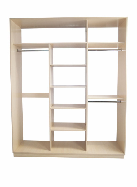 Каркас Шкафа-купе БН-61 трех дверный (1800) 2200х1800х600/ДУБ МЛЕЧН Каркас Шкафа-купе БН-61 трех дверный (1800) 2200х1800х600/ДУБ МЛЕЧН