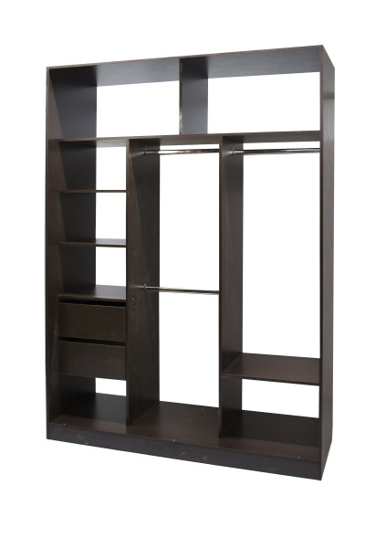 Каркас Шкафа-купе БН-61 с ящ. 2 двери 1600х2200х600/ВЕНГЕ Каркас Шкафа-купе БН-61 с ящ. 2 двери 1600х2200х600/ВЕНГЕ