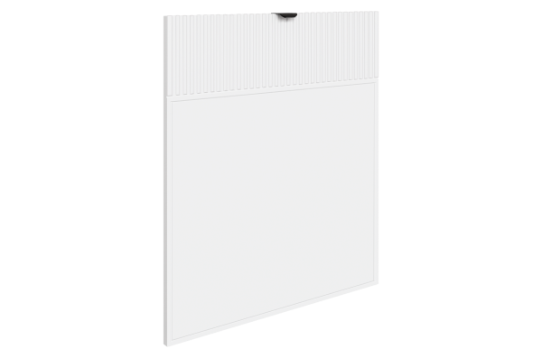 БАРИСТА Дверь под технику  L600 (белый/милк матовый)  БАРИСТА Дверь под технику  L600 (белый/милк матовый)