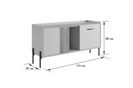 Гостиная Доминика К3(2620*350*1950)кашемир/дуб крафт золотой Гостиная Доминика К3(2620*350*1950)кашемир/дуб крафт золотой