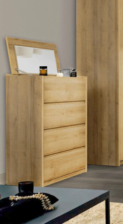 Шервуд Мод.Ш4 Комод  с зеркалом Шервуд Мод.Ш4 Комод  с зеркалом