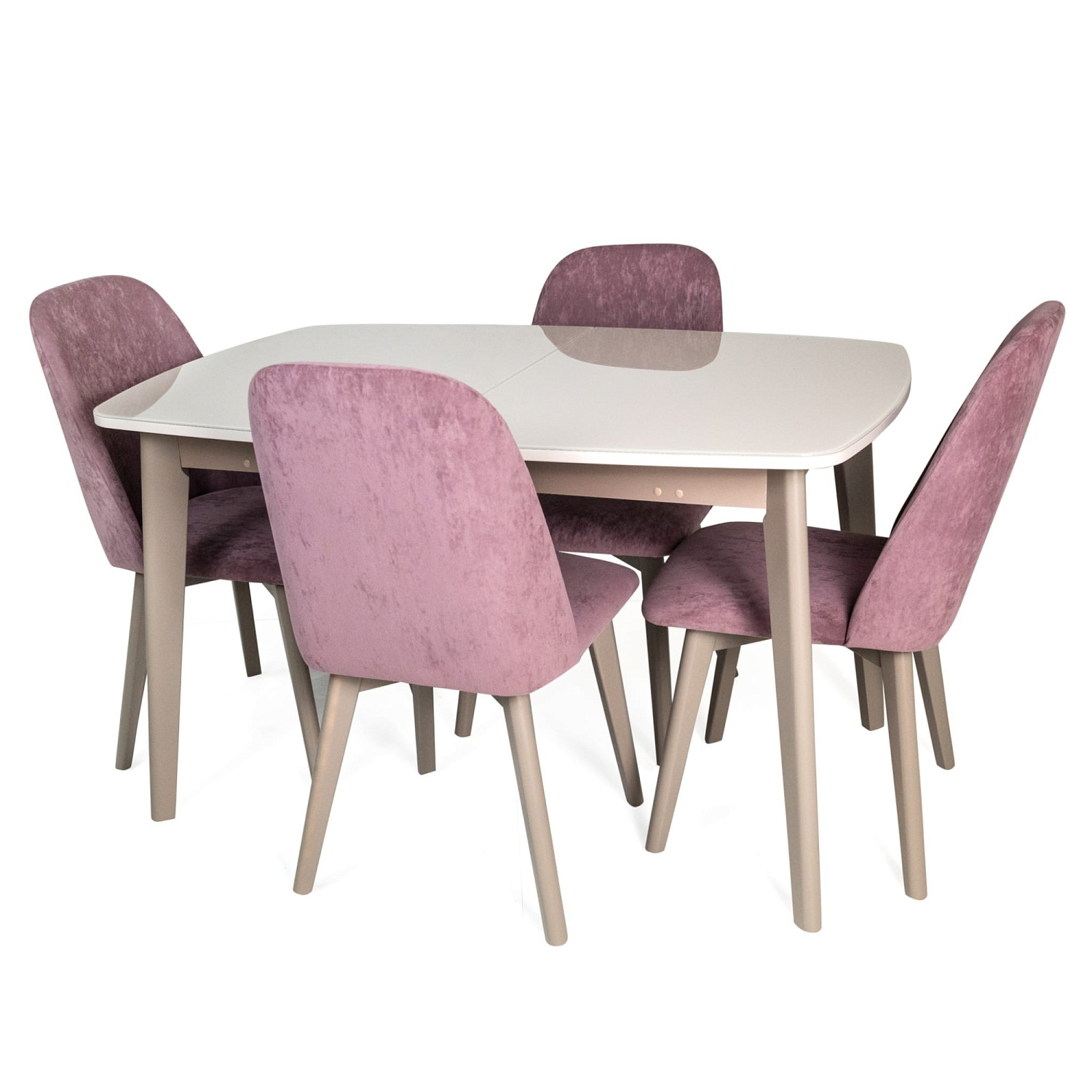 Стол Солярис-2 1250(550)840 латте Стол Солярис-2 1250(550)840 латте