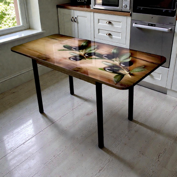 Стол кухонный Фаворит 110(+40)  Доска 