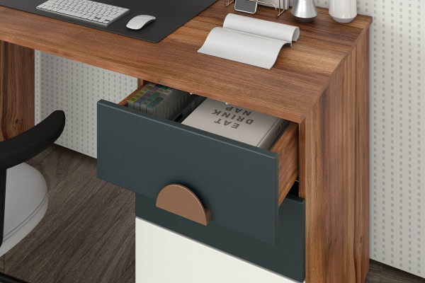 Тризиль Детская 476.05 Комод/Дуб Барокко/зел.камень Тризиль Детская 476.05 Комод/Дуб Барокко/зел.камень