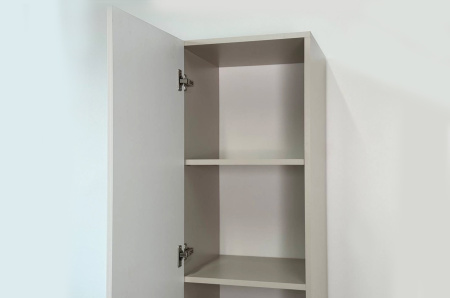 Шкаф однодверный Рич кашемир/фрапучино матовый/черный Шкаф однодверный Рич кашемир/фрапучино матовый/черный