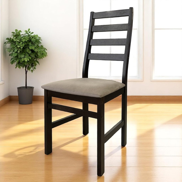 Стул Сотти Р темный орех, ткань Вэлла 06 (Мокачино)) Стул Сотти Р темный орех, ткань Вэлла 06 (Мокачино))