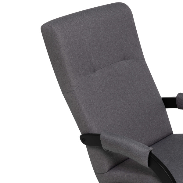 Кресло-маятник для отдыха Leset Хельга (венге/ткань Antonio Grey)