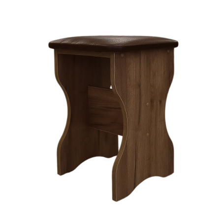 Табурет БН-200 Дуб крафт/сиденье к/зам 305-02 (коричневая)  Табурет БН-200 Дуб крафт/сиденье к/зам 305-02 (коричневая)