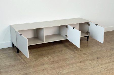 Тумба 2 Рич кашемир/фрапучино матовый/черный Тумба 2 Рич кашемир/фрапучино матовый/черный