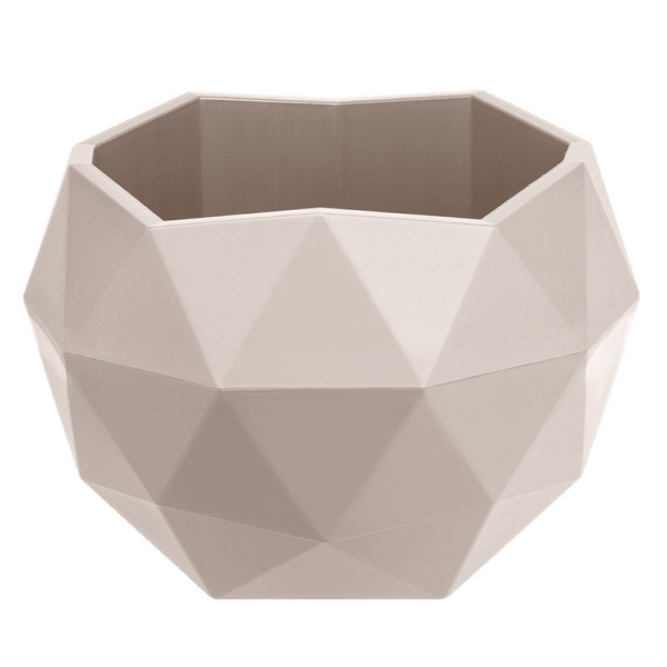 Кашпо "Топаз" (0,45л.) Цв. Пудровый (Арт. КШ-9113) Кашпо "Топаз" (0,45л.) Цв. Пудровый (Арт. КШ-9113)