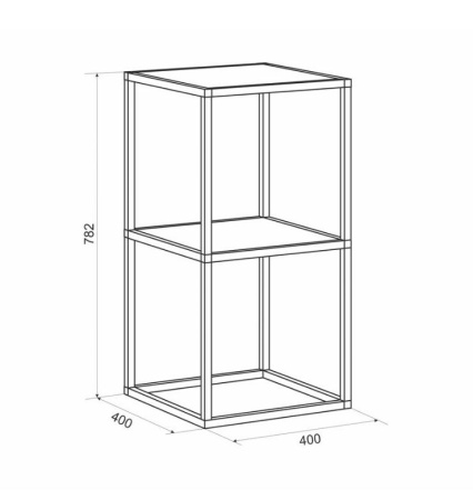 Стеллаж Куб 2