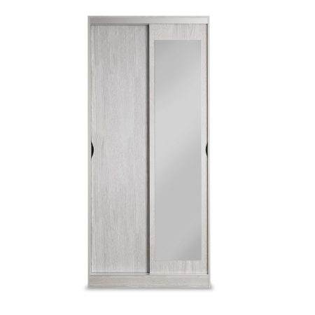 Шкаф-купе Клэр с зеркалом 1000х600х2200 сосна лофт-хром Шкаф-купе Клэр с зеркалом 1000х600х2200 сосна лофт-хром