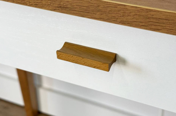 Стол Хюгге, (1000х500х756), (белое дерево/дуб крафт золотой) Стол Хюгге, (1000х500х756), (белое дерево/дуб крафт золотой)