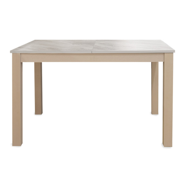 Стол  TME-6931, Меланин, Milky white beech, 1200(+300)*800*740 Стол  TME-6931, Меланин, Milky white beech, 1200(+300)*800*740