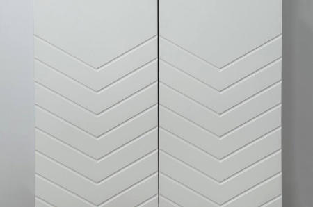 Шкаф двухдверный Хюгге белое дерево/дуб крафт золотой/белый матовый Шкаф двухдверный Хюгге белое дерево/дуб крафт золотой/белый матовый