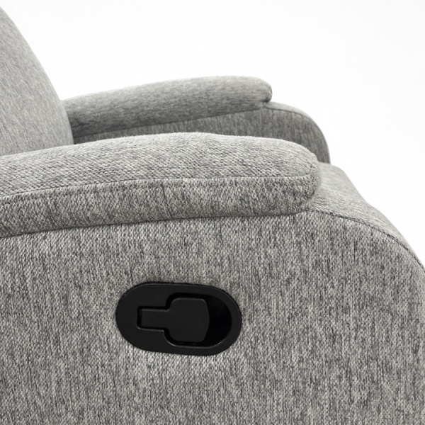 Кресло-реклайнер  YF-S 8025  ткань  белый лен, механич. реклайнер, ручн. управление Кресло-реклайнер  YF-S 8025  ткань  белый лен, механич. реклайнер, ручн. управление