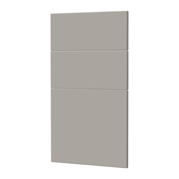 Фасад Серый МАТОВЫЙ 3 ящика 400 Фасад Серый МАТОВЫЙ 3 ящика 400