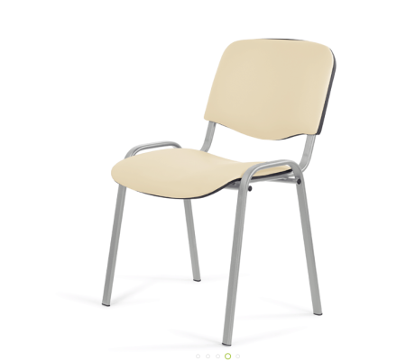 Стул ИЗО CH S-0414 (темно-бежевый)/ХРОМ Стул ИЗО CH S-0414 (темно-бежевый)/ХРОМ