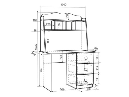 Стол Фэнтези Стол Фэнтези