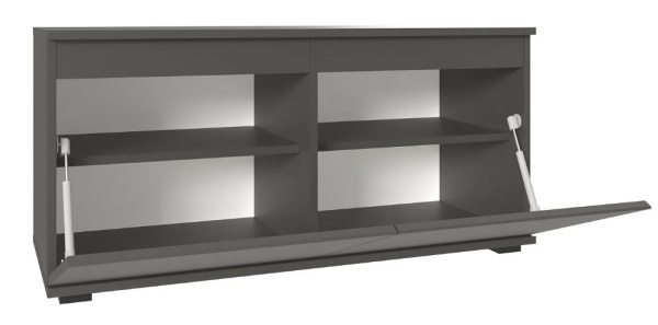 STARK Прихожая тумба для обуви ПТ-100 / Серый Графит