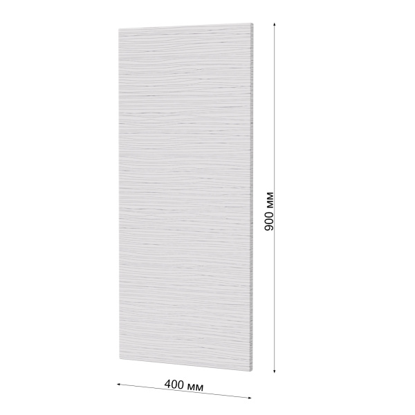 Фасад БЕЛЫЙ СТРАЙП 400 Высота 900 Фасад БЕЛЫЙ СТРАЙП 400 Высота 900