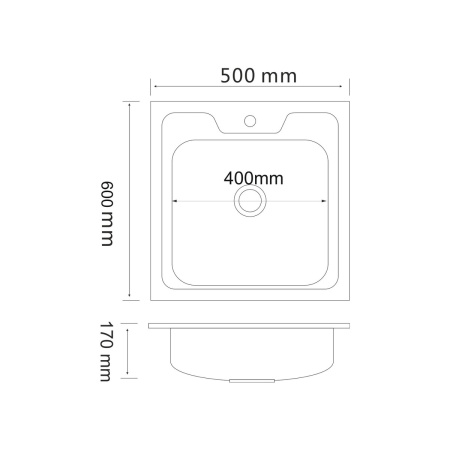 Мойка MG6 - 6050 