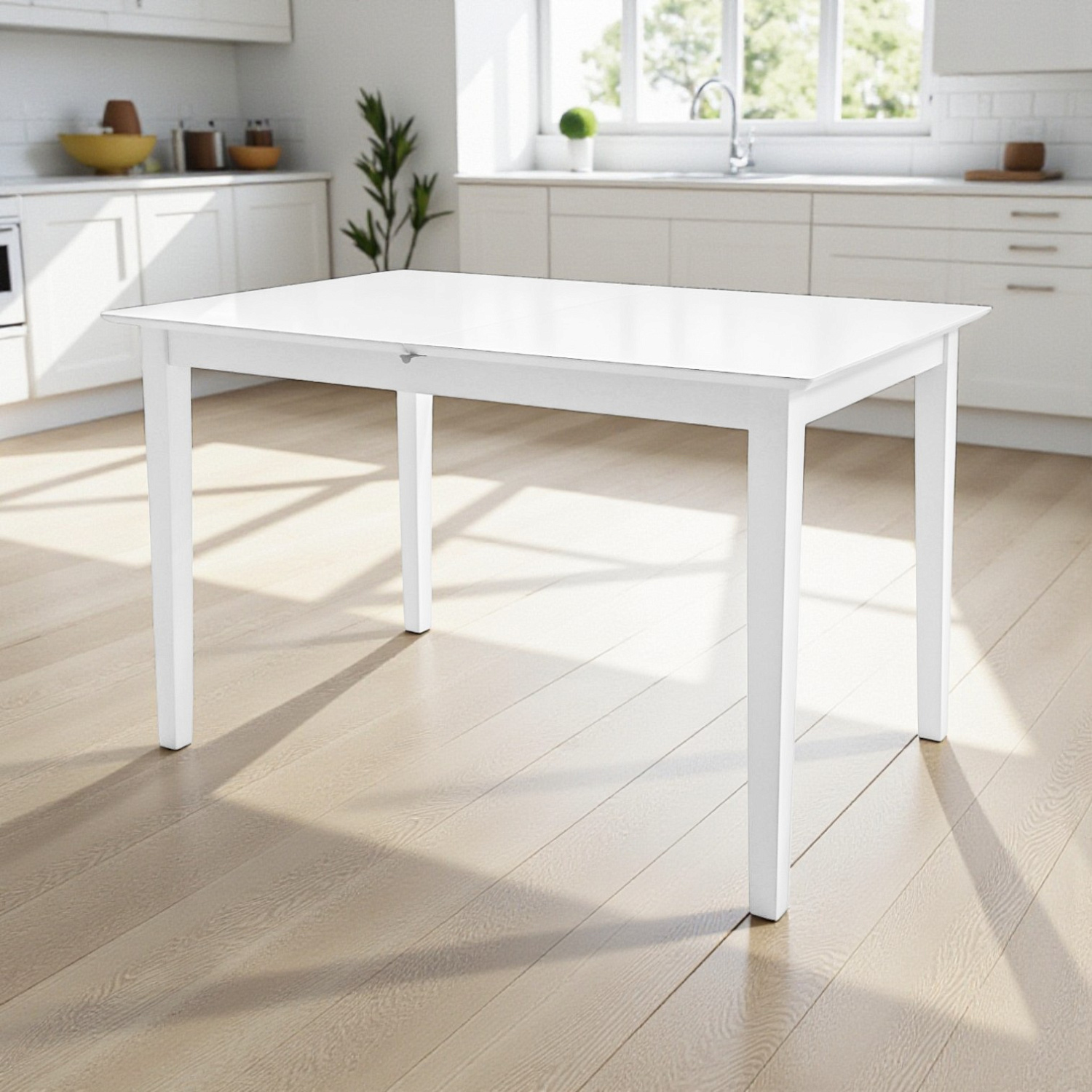 Стол Miami Extension-SW00808, Белый, 1200(+300)*800*738  Стол Miami Extension-SW00808, Белый, 1200(+300)*800*738