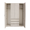 Шкаф ВЕНСЕН Сосна Лофт 4-х дв., 3 ящ, Зеркало / Сосна Лофт  Шкаф ВЕНСЕН Сосна Лофт 4-х дв., 3 ящ, Зеркало / Сосна Лофт