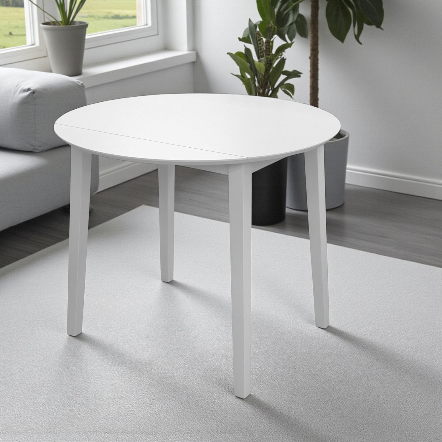 Стол Philadelphia Round-SW00665, Белый, 900*175/550*748 Стол Philadelphia Round-SW00665, Белый, 900*175/550*748