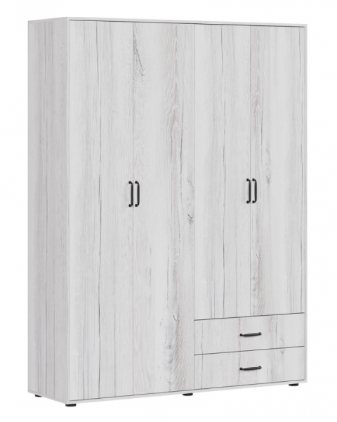 Монреаль Шкаф 4дв Дуб канадский Монреаль Шкаф 4дв Дуб канадский