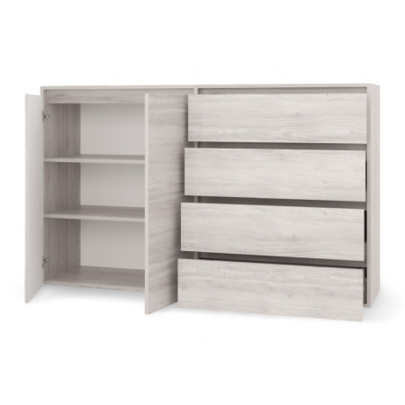 ВЕНСЕН Комод 4 ящика 2двери /Сосна Лофт/ ВЕНСЕН Комод 4 ящика 2двери /Сосна Лофт/