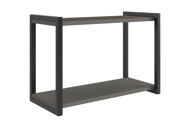 Полка Юниор (графит/чёрный муар) Полка Юниор (графит/чёрный муар)