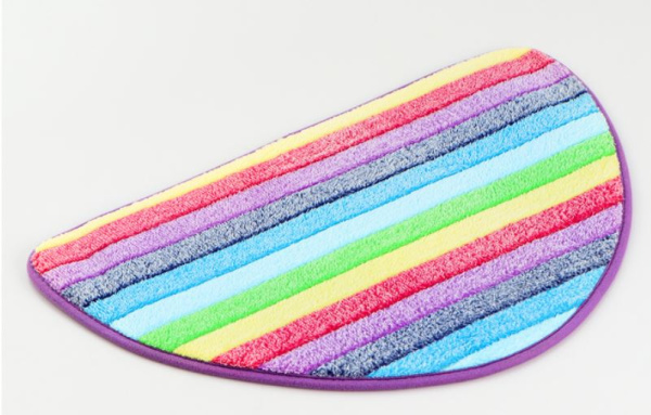 Коврик для ванной "Радужная волна" 40х60 см 1127741   