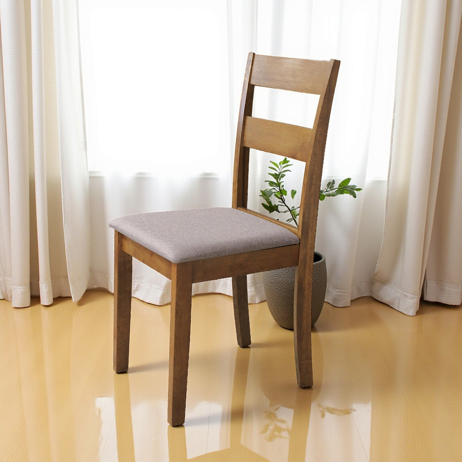 Стул  Даллас -SW00753 Глина / Античный Дуб Стул  Даллас -SW00753 Глина / Античный Дуб