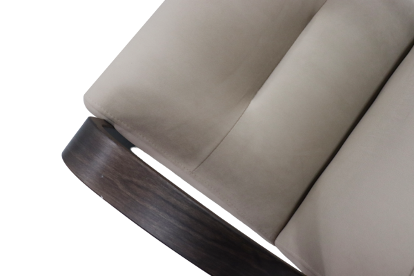 Кресло "ЛАДОГА-2" ткань Фреш 04,бежевый / Орех  Кресло "ЛАДОГА-2" ткань Фреш 04,бежевый / Орех