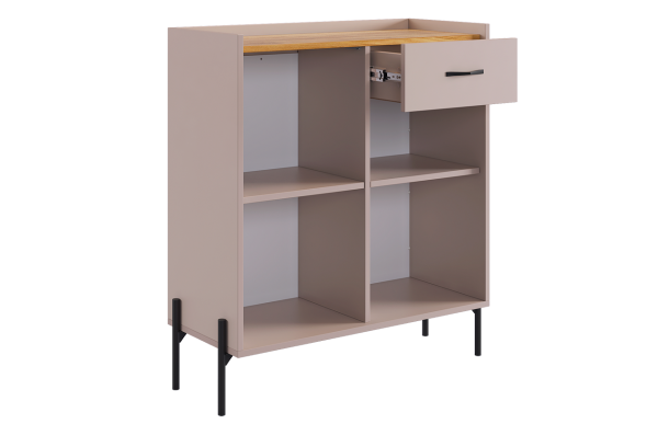 Гостиная Доминика К3(2620*350*1950)кашемир/дуб крафт золотой Гостиная Доминика К3(2620*350*1950)кашемир/дуб крафт золотой