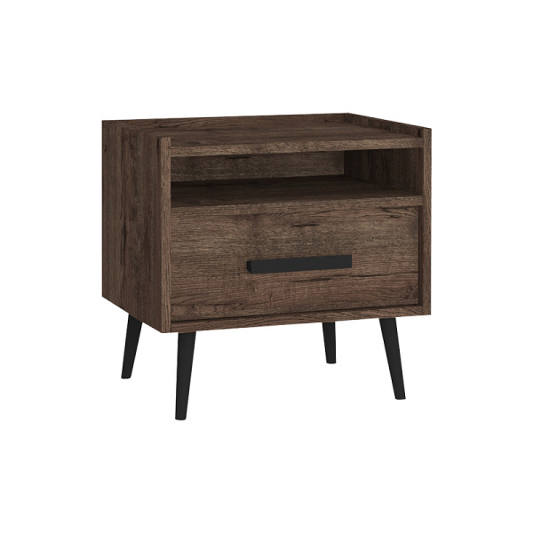 Nature 41 Тумба прикроватная Дуб Апрель темный Nature 41 Тумба прикроватная Дуб Апрель темный