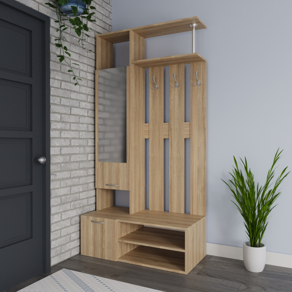 Прихожая БН-208 000*360*2100 / Дуб сонома Прихожая БН-208 000*360*2100 / Дуб сонома