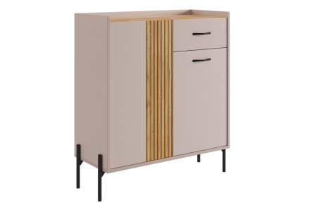 Гостиная Доминика К3(2620*350*1950)кашемир/дуб крафт золотой Гостиная Доминика К3(2620*350*1950)кашемир/дуб крафт золотой