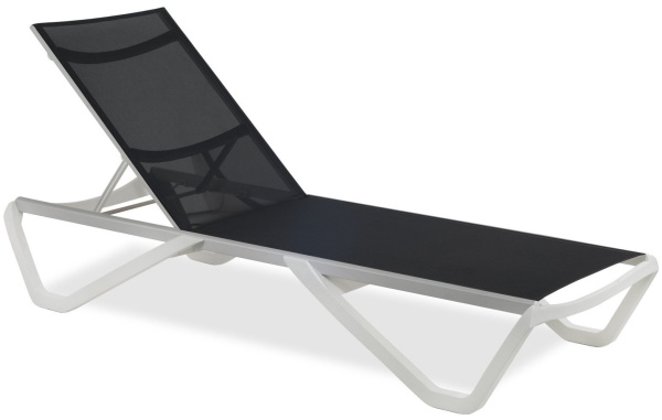 Шезлонг Vohaw 8616 с регулируемой спинкой 1900×680×320(Белый каркас, сетка темно-серый) Шезлонг Vohaw 8616 с регулируемой спинкой 1900×680×320(Белый каркас, сетка темно-серый)