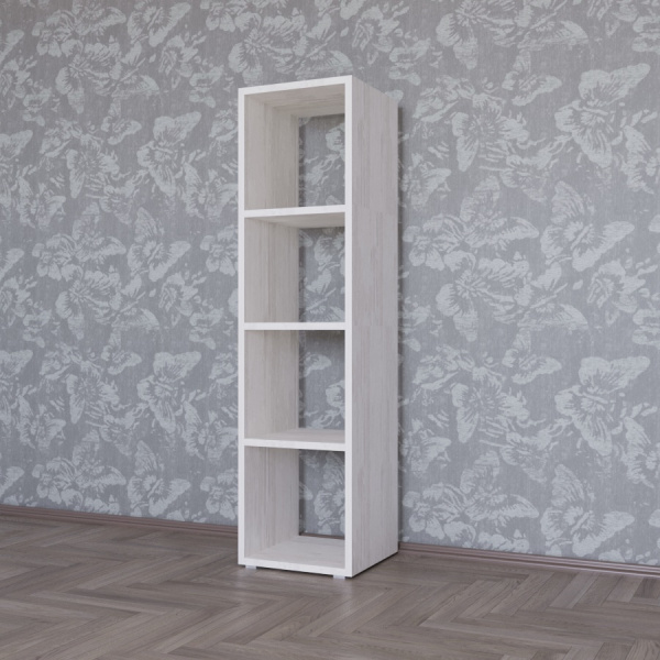 КОРИНН  Стеллаж 1 х 4 ячейки / Сосна лофт  КОРИНН  Стеллаж 1 х 4 ячейки / Сосна лофт