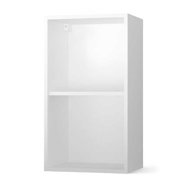 НОВА  Корпус шкафа настенного 1-но дверного 400 / Белый