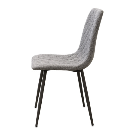 Стул JZC-114P-1 металл , ткань SANDEDGREY Серый