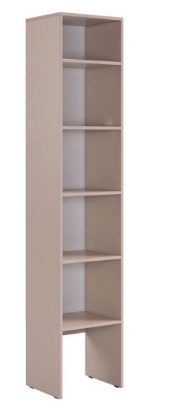 Баско Прихожая Шкаф однодверный L400, (400х349х1950) /Кашемир