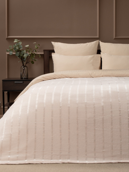 Плед Texrepublic фланель однотон страйп 150*200 94363 Плед Texrepublic фланель однотон страйп 150*200 94363