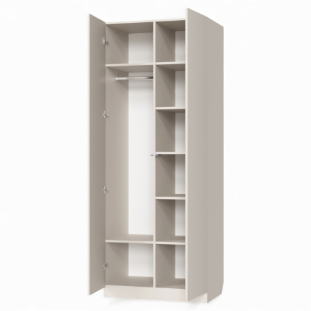 Шкаф Лофт 2дв комбинированный 