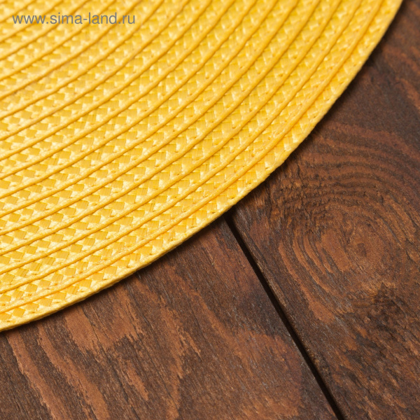 Салфетка сервировочная Доляна  "Классика", цв.жёлтый Салфетка сервировочная Доляна  "Классика", цв.жёлтый