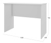 Стол письменный "Алекс" Белый