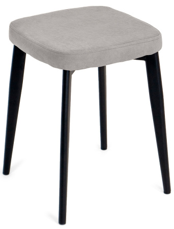 Табурет Ева Т188-Жемчужный +ножки 7F40(черный)/